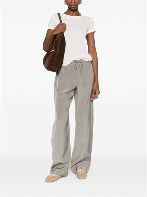 T-shirt donna Majestic Filatures girocollo rosa MAJESTIC FILATURES | E26M011FTS1621101